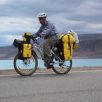 Cycling around a lake